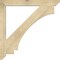 Ekena Millwork Imperial Slat Rough Sawn Bracket, Douglas Fir, 4"W x 42"D x 42"H BKT04X42X42IMP06RDF - alternate 3
